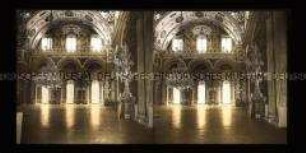 Blick in den großen Festsaal, Muayede Salonu, im Dolmabahçe-Palast, Konstantinopel