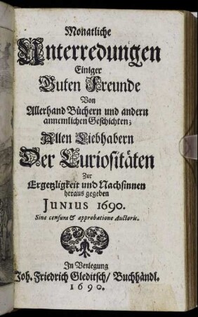 JUNIUS 1690.