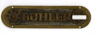 Firmenschild Bühler