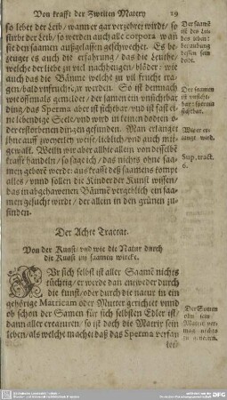 Der Achte Tractat.