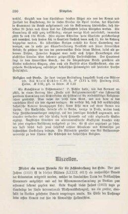 590-600 Miszellen