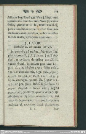§. LXXIII [i.e. LXXIV.]. Methodus m. cel. Herzii -- Heymii