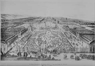 Fest im Großen Garten zu Ehren des Dänischen Königs, 1709