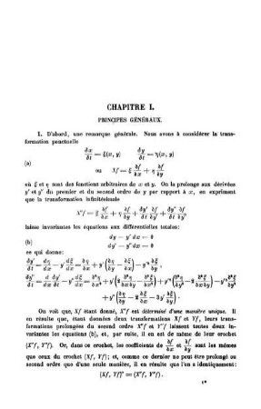Chapitre I. Principes généraux.