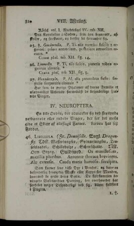 IV. Neuroptera