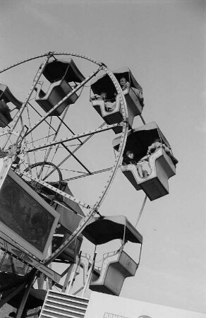 Riesenrad auf dem Leipziger Rummel