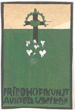 Rosenbauer, Gregor; Grabkreuze und Grabsteine - Grabkreuz (Ansicht)
