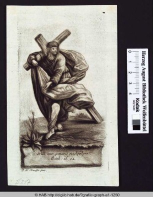 Jesus trägt das Kreuz
