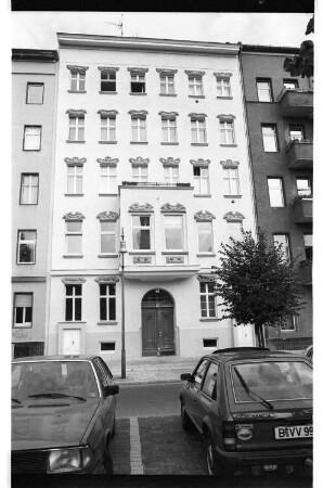 Kleinbildnegativ: Lausitzer Platz, Ecke Skalitzer Straße, 1987