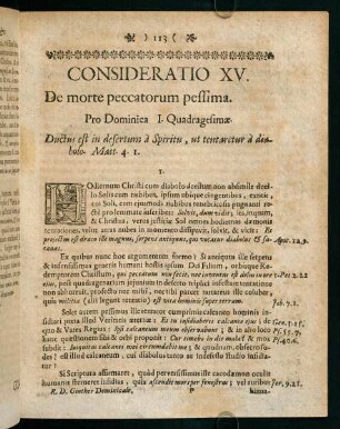 113-120, Consideratio XV.