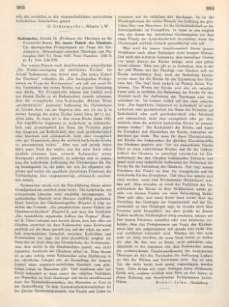 263-264 [Rezension] Rademacher, Arnold, Die innere Einheit des Glaubens