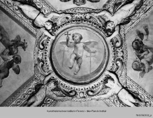 Ausmalung des Oratorio della Santissima Trinità : Ausmalung des Gewölbes : Engel