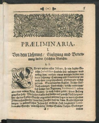 Praeliminaria.