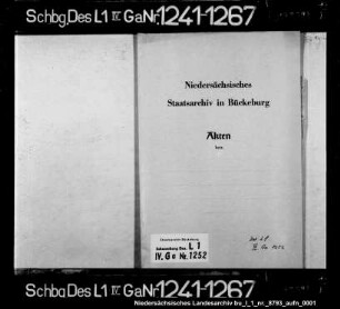 Johann Mensching, Stadthagen, wider Otto Wedemeyer betr. Brautschatzforderung
