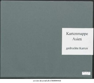 Eigentliches China, nördlich von 32° N : 1901-1904 : Kartensammlung