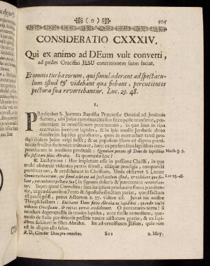 505-515, Consideratio CXXXIV - CXXXVI