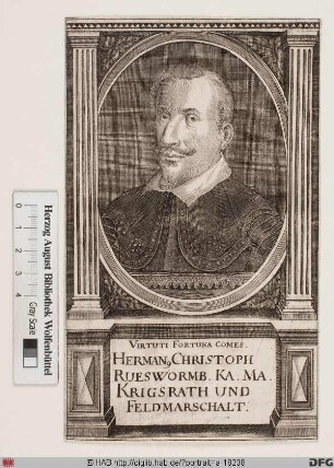 Bildnis Hermann Christoph von Russworm (1605 Graf)