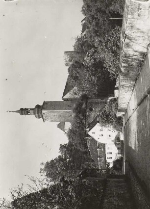 Pariser Turm : Querfurt, Burg mit Torwärterhaus, Batterieturm und Pariser Turm