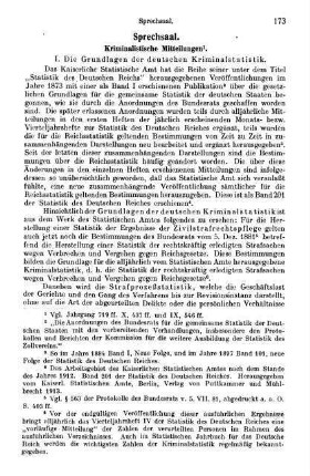 173-178, II. Sprechsaal