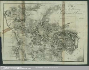 Plan von der sogenannten Sächsischen Schweitz