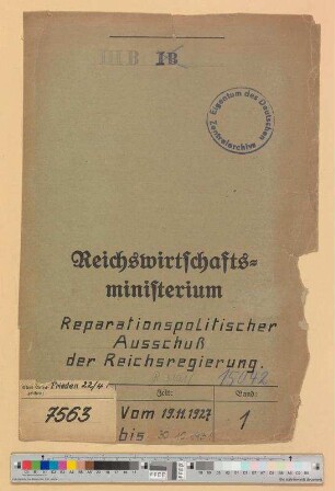 Reparationspolitischer Ausschuss der Reichsregierung
