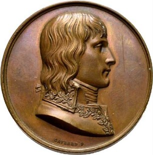 Medaille auf die Schlacht bei Montenotte 1796