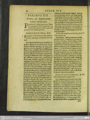 Psalmus XIX