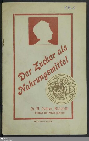 Der Zucker als Nahrungsmittel