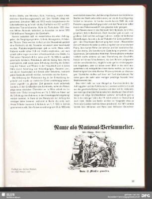 Nante als National-Versammelter. [Titelkopf eines Plakates]