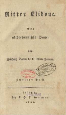 Buch 2: Ritter Elidouc