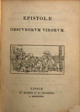 Epistolae obscurorum virorum