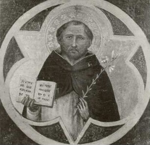 Brustbild des heiligen Dominikus