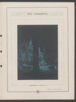 Arte fotográfico : "Nocturna" - [Fotografía]