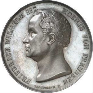 Jachtmann, Johann Ludwig: Preismedaille der Akademie der Künste