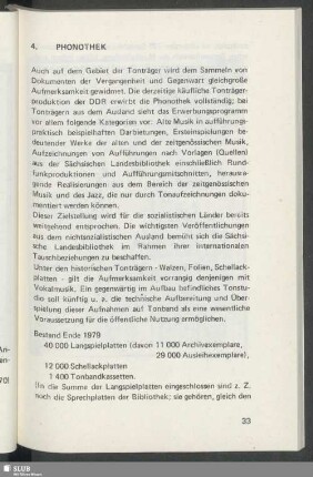 4. Phonothek