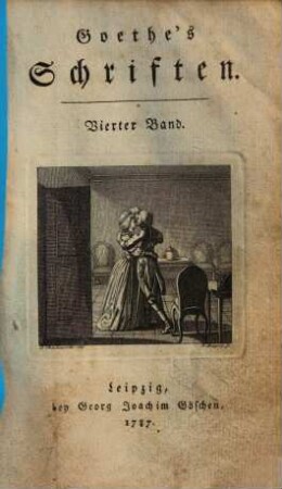 Goethe's Schriften, 4