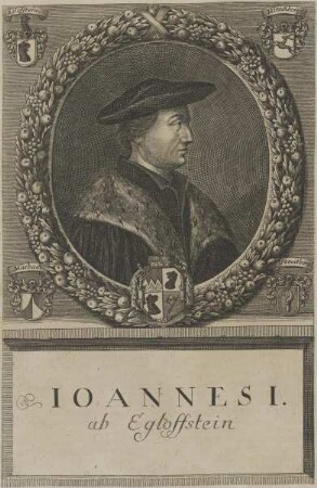 Bildnis des Ioannes I. ab Egloffstein