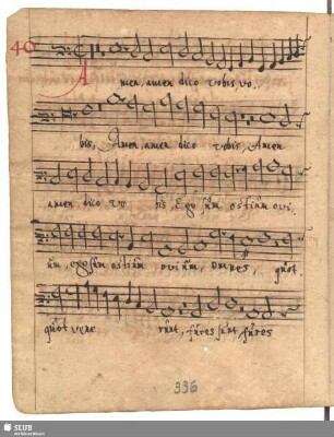 40. Dulichius, Philipp: Amen dico vobis ego sum