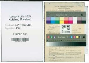 Entnazifizierung Karl Fischer , geb. 18.12.1908 (Schlosser)