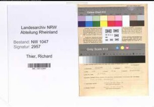 Entnazifizierung Richard Thier , geb. 13.02.1904 (Beamter)
