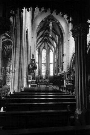 Thann: Inneres des Münsters, St. Theobald