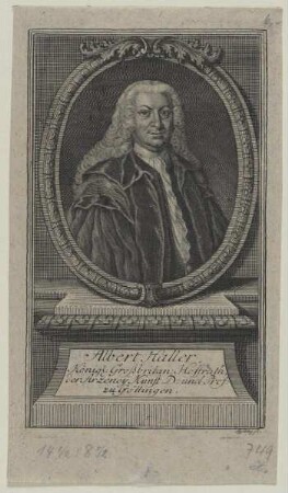 Bildnis des Albert Haller