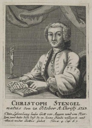 Bildnis des Christoph Stengel