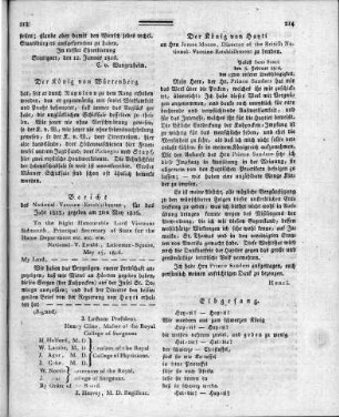 Bericht des National-Vaccine-Establishment, für das Jahr 1815, gegeben am 3ten May 1816