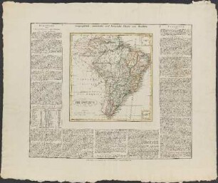 Geographisch-statistische und historische Charte von Brasilien
