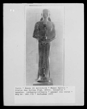 Statue des Gottes Ptah, XVIII. Dynastie