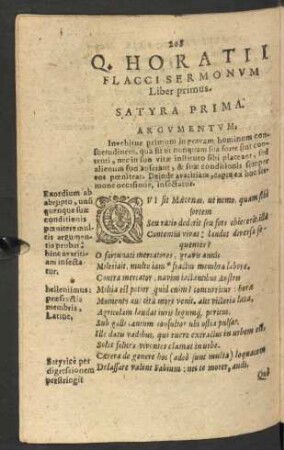 Satyra Prima. - V.