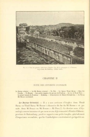 Chapitre II. Suite des environs d'Angkor