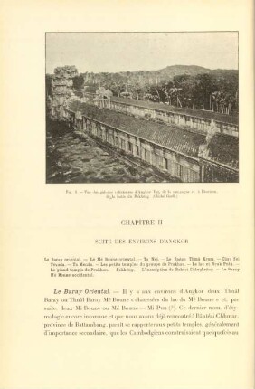 Chapitre II. Suite des environs d'Angkor