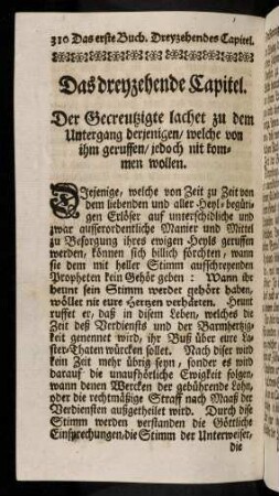 310-321, Das dreyzehende Capitel